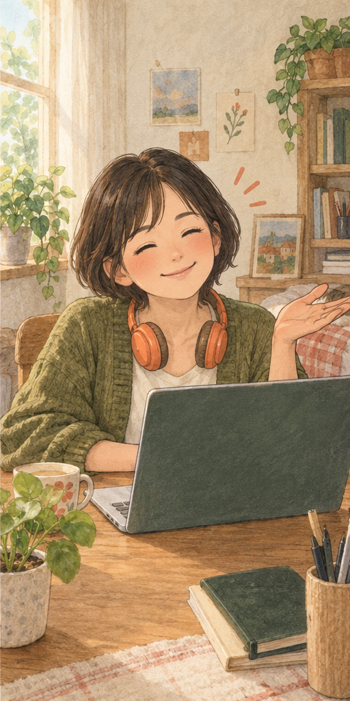 笑顔のキャラクター